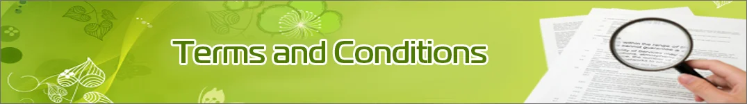 Terms and Conditions for Flowers Delivery Egypt